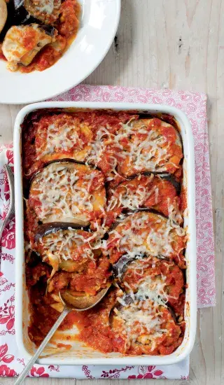 Zapečené lilky po italsku