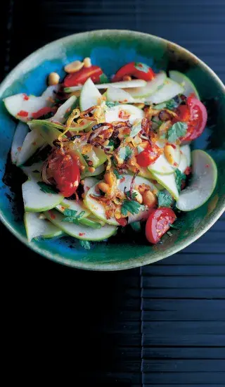 Salát ze zelených jablek