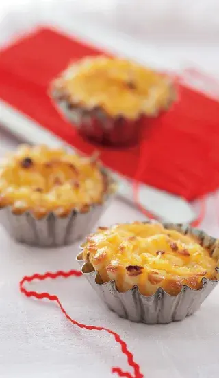 Košíčky s citronovo-jablečným krémem