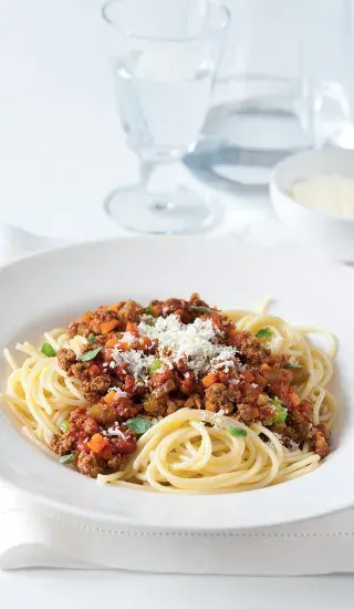 Janina boloňská omáčka se špagetami