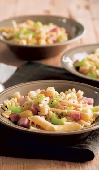 Těstoviny s uzeným sýrem à la rizoto