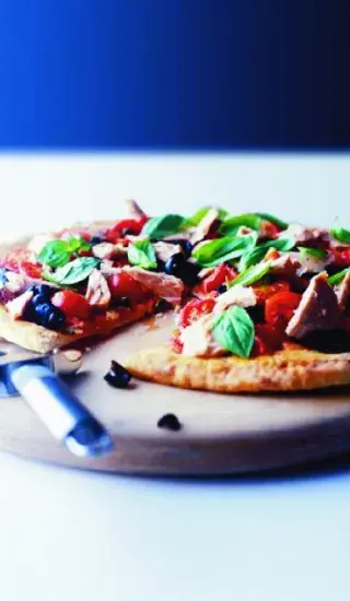 Blesková pizza s tuňákem