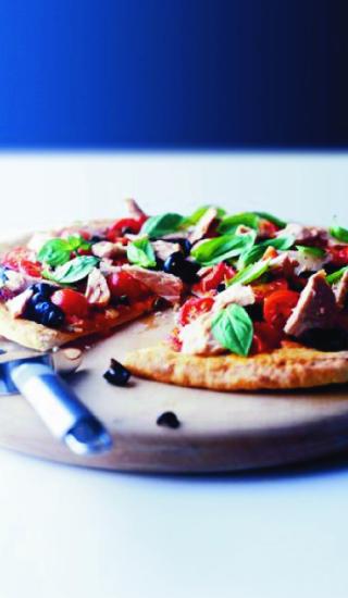 Blesková pizza s tuňákem