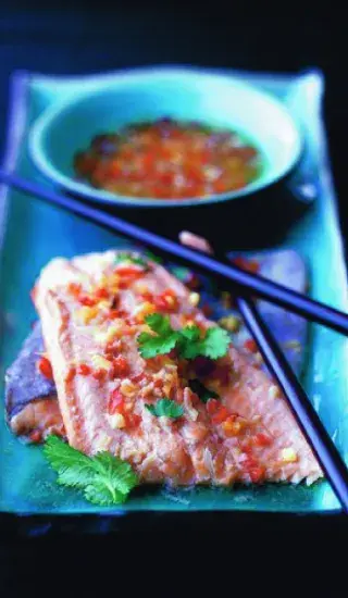 Zapečená ryba po thajsku