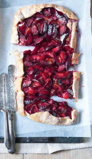 Koláč s blumami a tvarohem