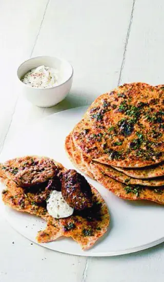 Kořeněné chlebové placky