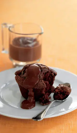 Čokoládové bábovky