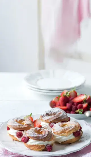 Bezlepkové věnečky z odpalovaného těsta