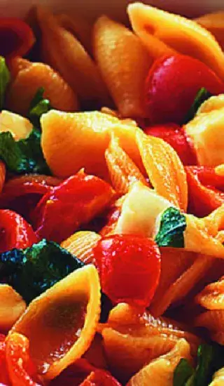 Mušličky s balzamikovými rajčaty a mozzarellou