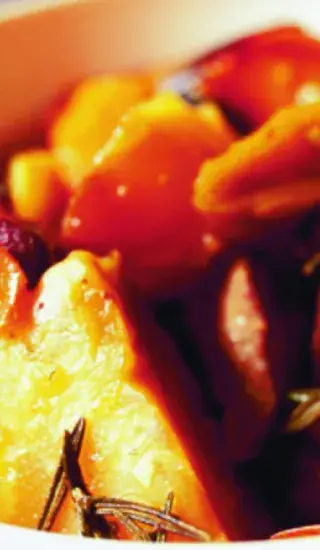 Vepřové na celeru a pomerančích