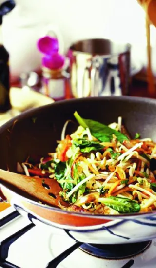 Rychlá pánev v orientálním stylu