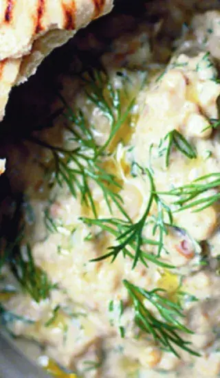 Lilkové pyré s kouřovou příchutí