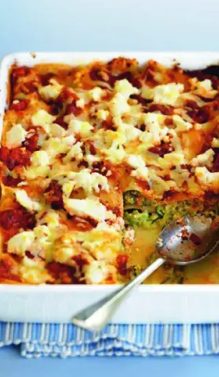 Smetanové cuketové lasagne