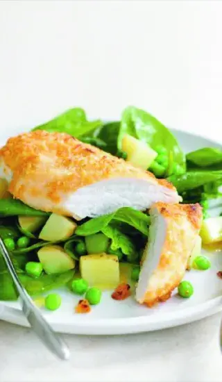 Parmazánové jarní kuře