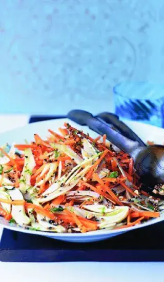 Salát z fenyklu & karotky