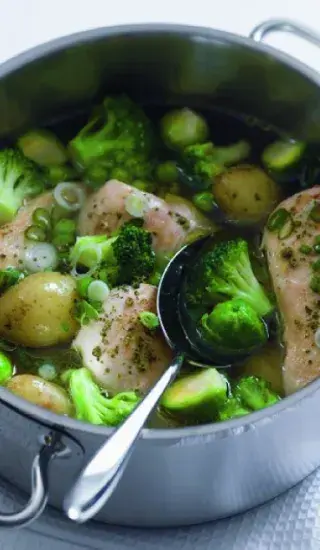 Letní kuře z jednoho hrnce