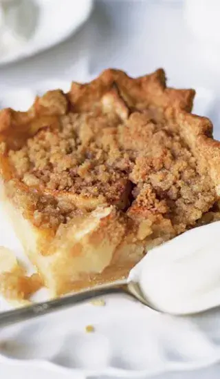 Křehký jablečný koláč