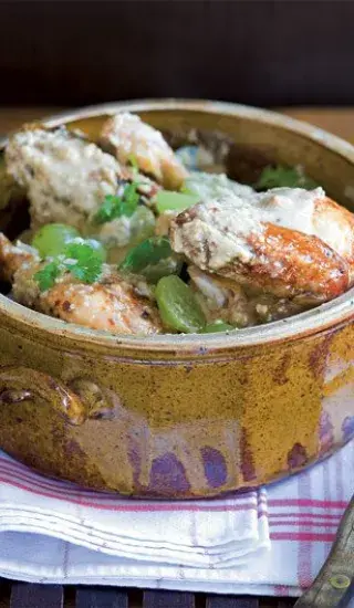 Kuře Tamara podle Edouarda de Pomiana