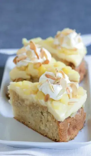 Jablečný dort s marcipánem