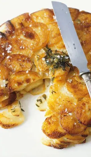 Křupavý bramborový koláč