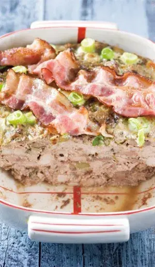 Terina s kuřecími játry