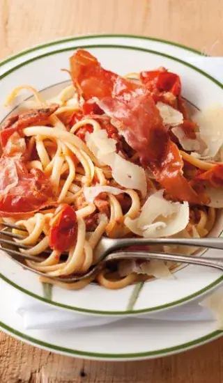 Linguine v růžové