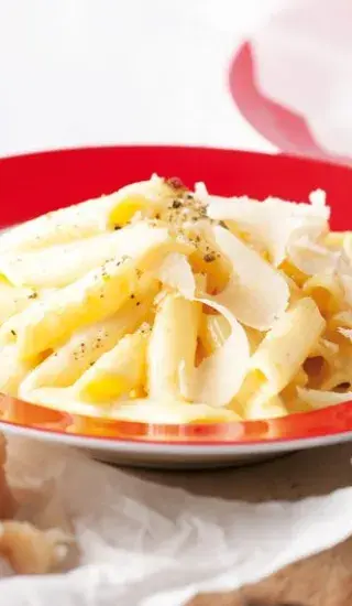 Krémové penne s citronem