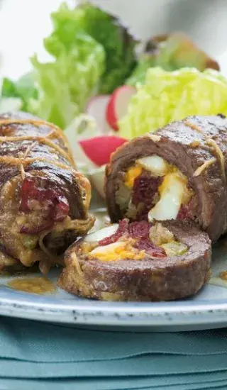 Hovězí ptáčky na židovský způsob