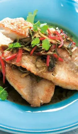 Tilapie v thajské omáčce