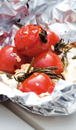 Rajčátka v alobalu