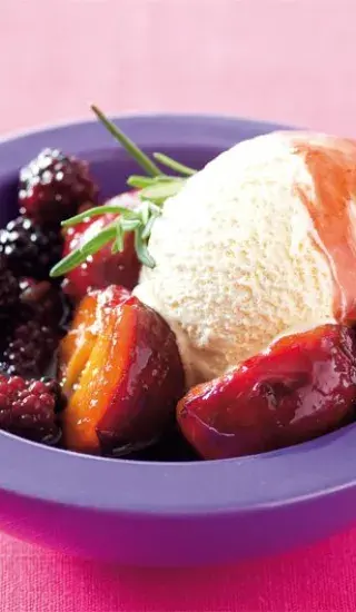 Ostružiny a blumy ovoněné rozmarýnem