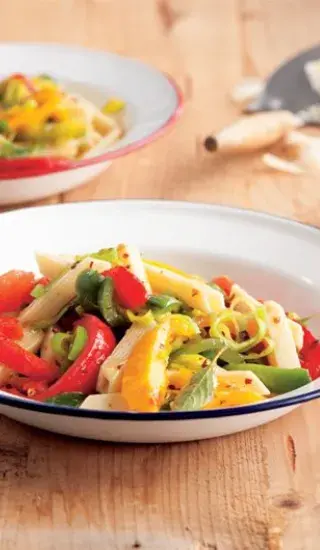 Ostré penne quadrate