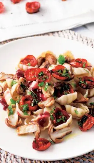 Castellane s karamelizovanými rajčátky a brusinkami