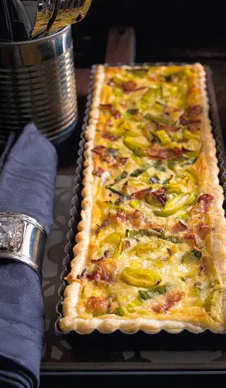 Pórkový koláč