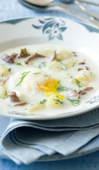 Kulajda s liškami a zastřeným vejcem