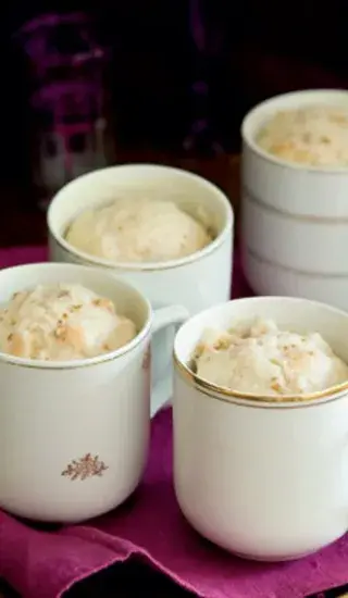 Jemný ořechový knedlík s pastinákem