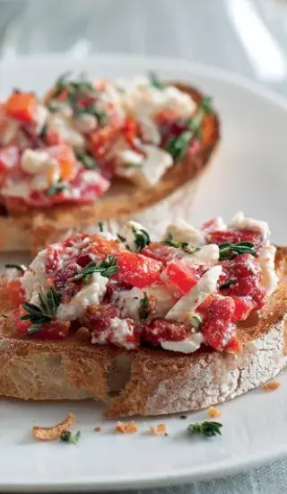 Pomazánka z pečených paprik