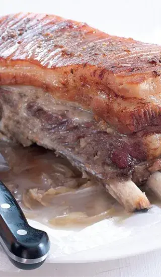 Pomalu pečený bůček