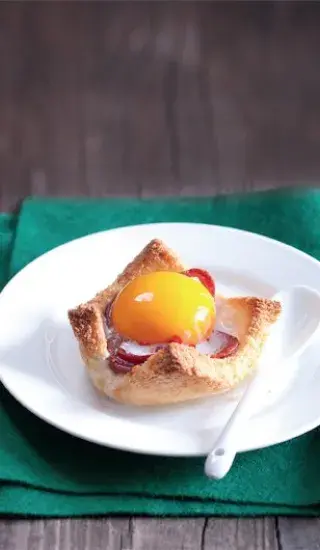 Vejce v toustovém chlebu