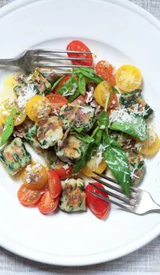 Ricottové knedlíčky se špenátem