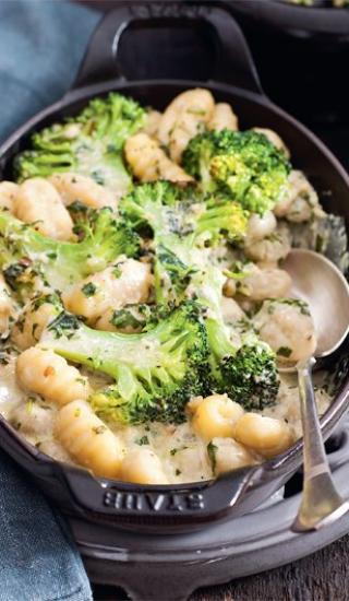 Gnocchi s gorgonzolovým pestem