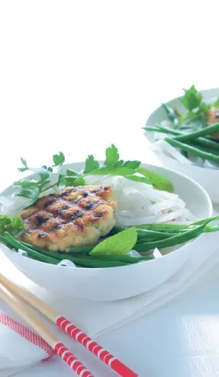 Kuřecí placičky s citronovou trávou