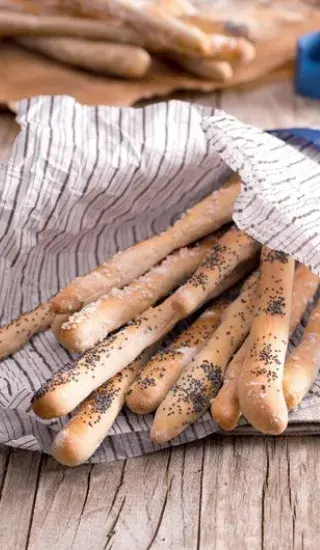 Domácí slané tyčky