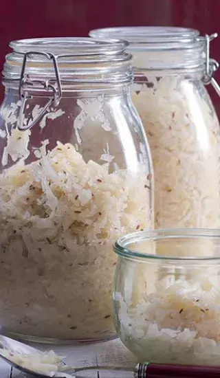 Zelí kvašené ve sklenici
