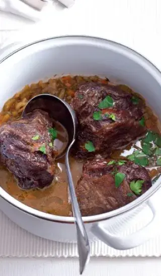 Hovězí líčka na pivě