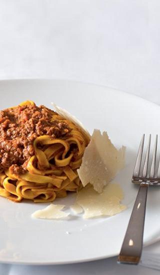 Richardova boloňská omáčka s tagliatelle