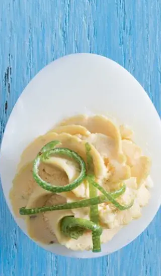 Plněné vejce po asijsku