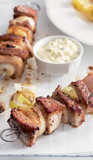 Ražniči s remuládou