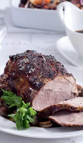 Krkovice na šalotkách