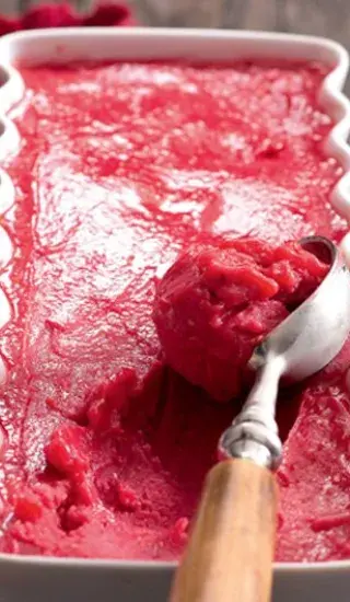 Zmrzlina malinové mojito